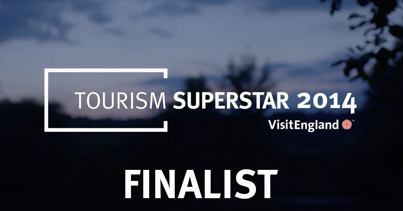 Visit England Tourism Superstar of The Year Finalist 2014