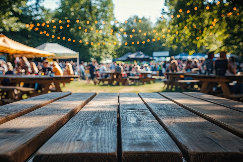 outdoor food festival